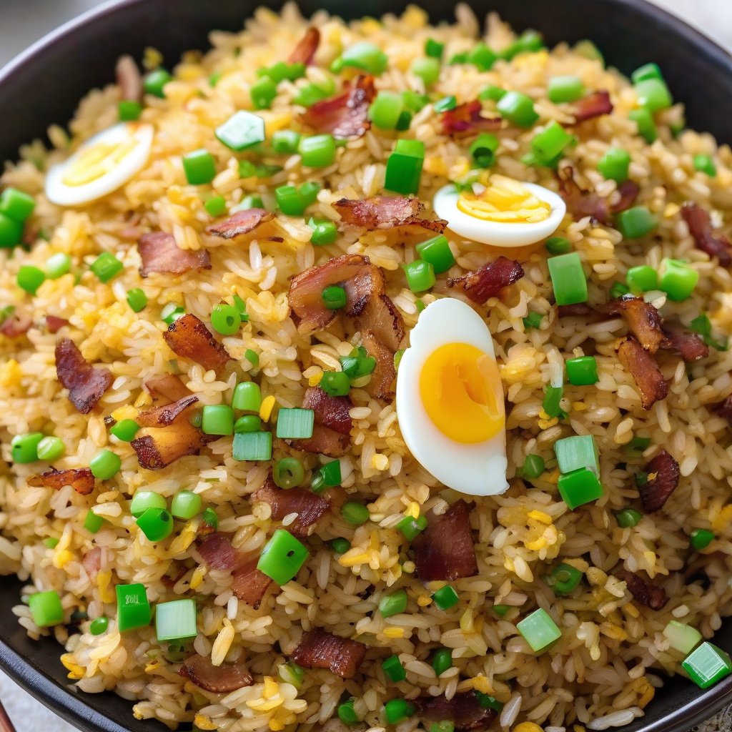Bacon Red Rice Best Bacon Fried Rice Recipe: Quick and Savory Weeknight Delight