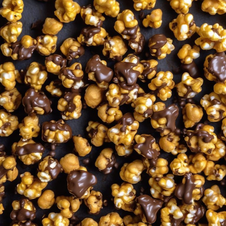 Chocolate Peanut Butter Popcorn Recipe: Sweet and Salty Snack Delight