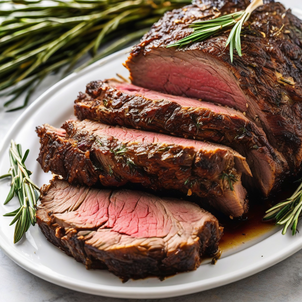 Light Brown Rib Alton Brown Rib Roast Recipe: Perfectly Juicy with Herb Crust