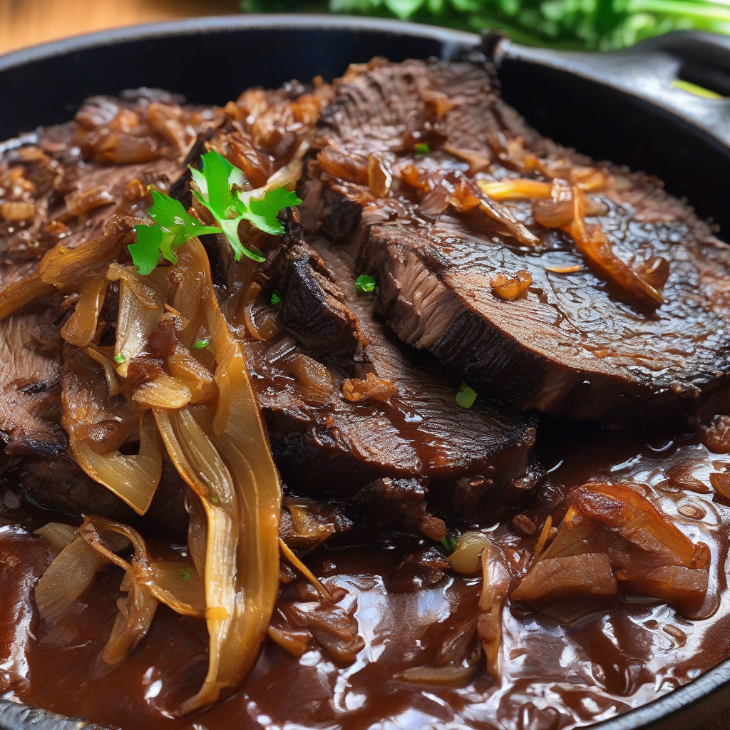 Asado Negro Recipe: Tender Slow-Cooked Brisket with Rich Sauce - Drool