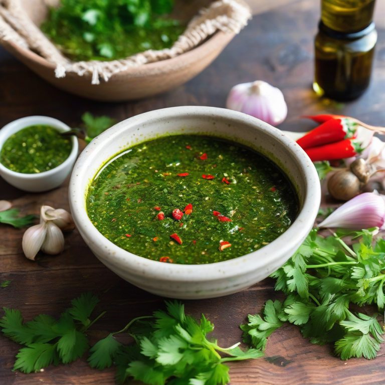 Authentic Argentinian Chimichurri Recipe: Fresh Herb Sauce for Grilling