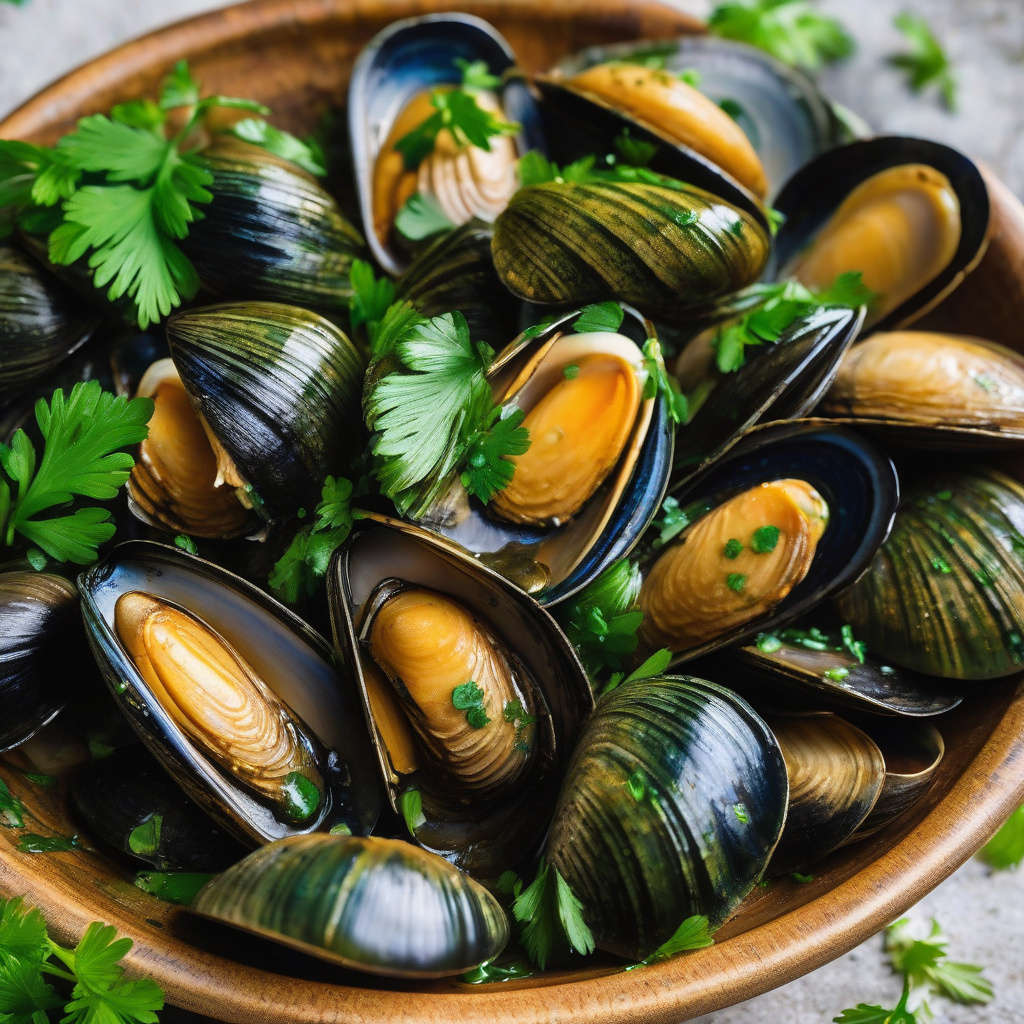 Freshwater Mussels Recipe: Savory Shellfish Delight in Garlic Butter