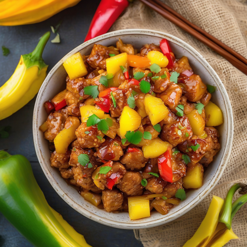 Turkey Accompaniments Ground Turkey Pineapple Recipe: Sweet and Savory One-Pan Meal