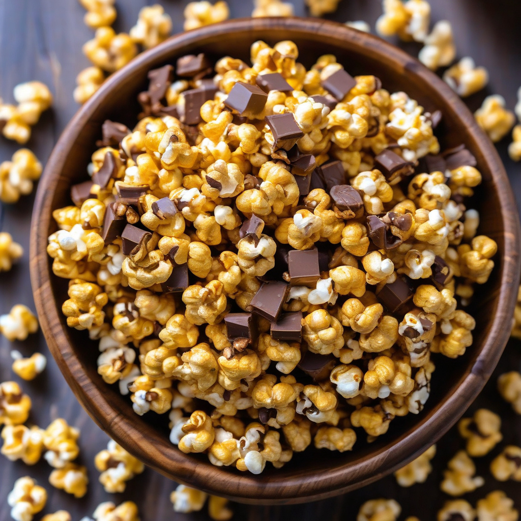 Peanut Butter Chocolate Popcorn Recipe: Irresistible Sweet and Salty Snack