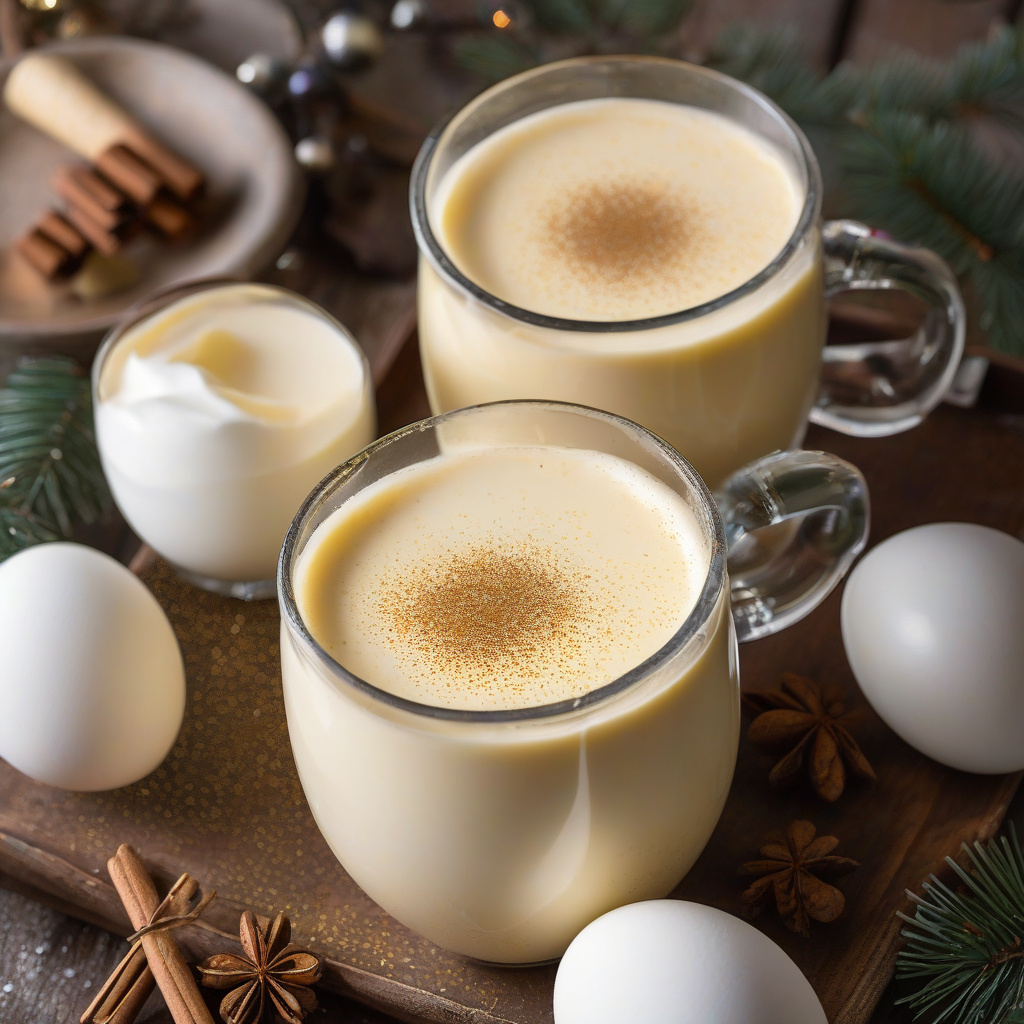 Raw Eggnog Recipe: Classic Holiday Drink with Creamy Richness
