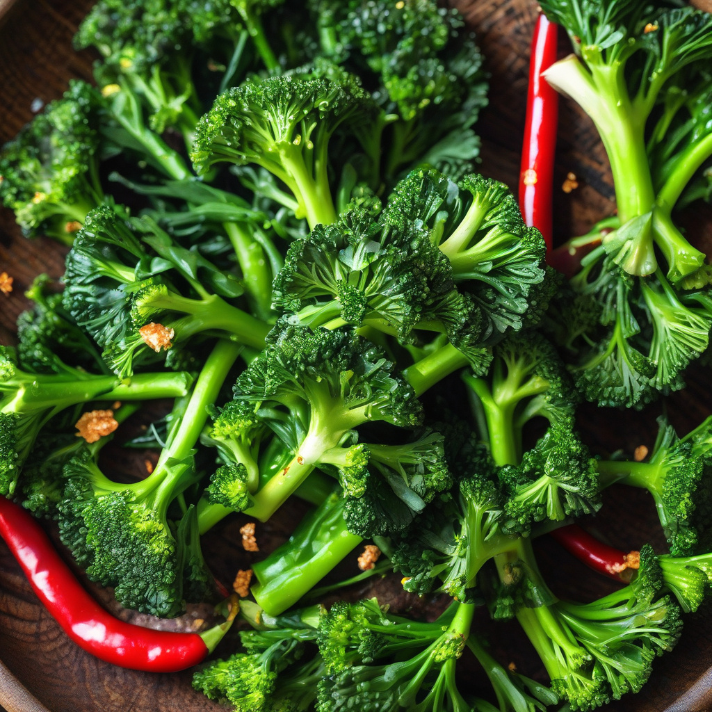 Recipe Broccoli Rabe: Boldly Sautéed with Garlic and Chili Flakes