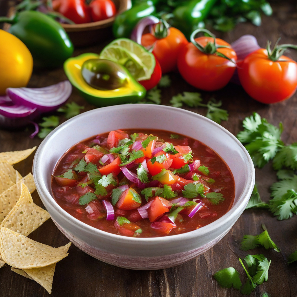 Recipe for Authentic Mexican Salsa: Fresh Flavor with a Kick - Drool ...