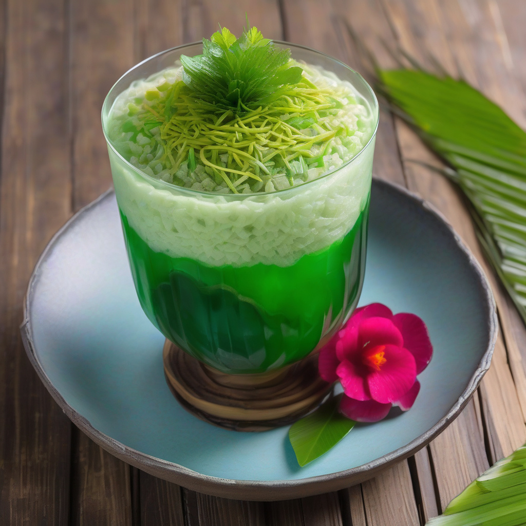 Cendol Recipe: Chewy Pandan Ribbons in Sweet Coconut Milk Bliss