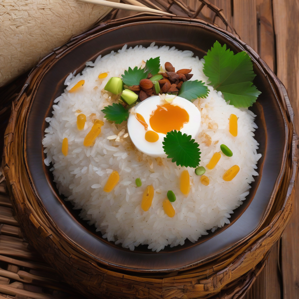 California Sweet Rice Glutinous Rice Recipe: Sticky and Creamy Asian Delight