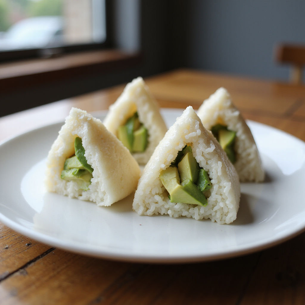 Triangular Onigiri Onigiri Vegetarian Recipe: Japanese-Style Triangular Wonders
