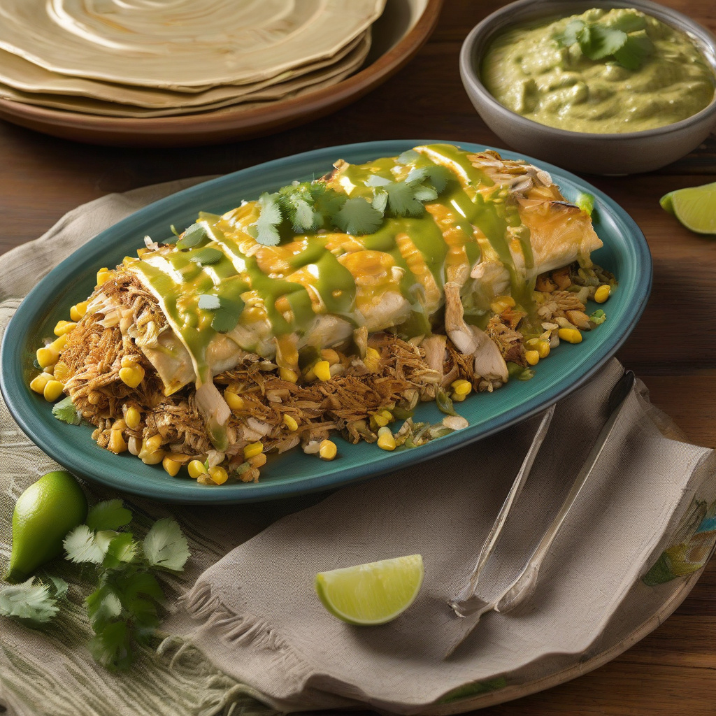 Chicken Enchilada Recipe Verde: Green Chile Goodness in Every Bite ...