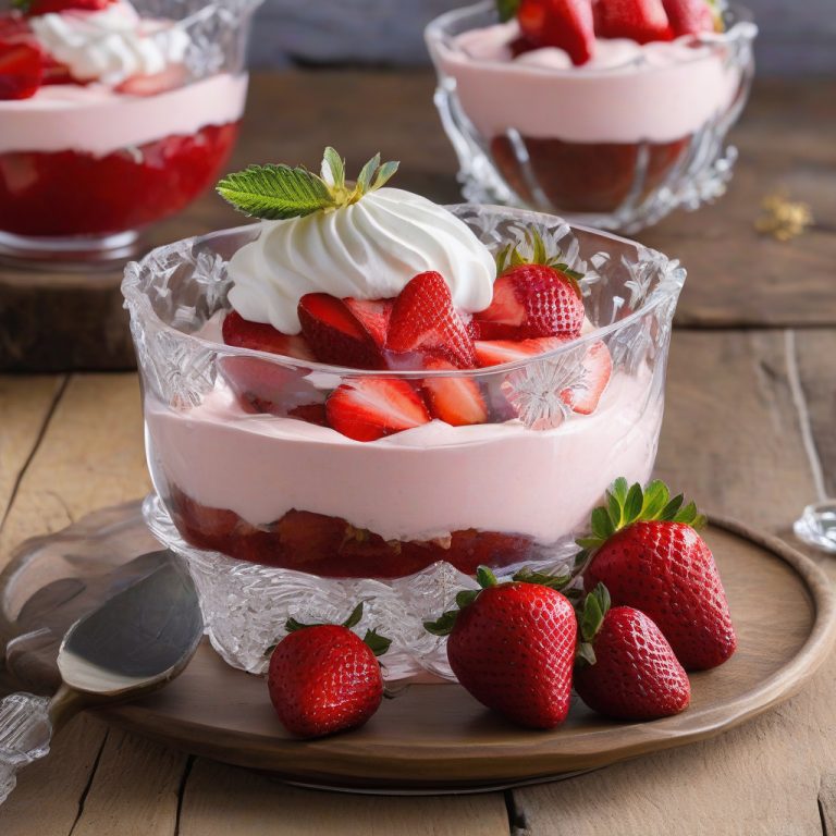 Easy Strawberry-Freeze Cheesecake