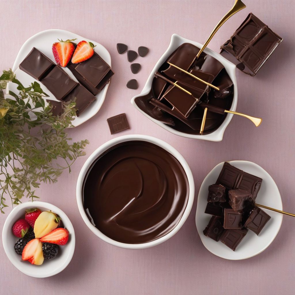 Dark Chocolate Fondue Recipe: Rich and Creamy Dip Delight - Drool Recipes
