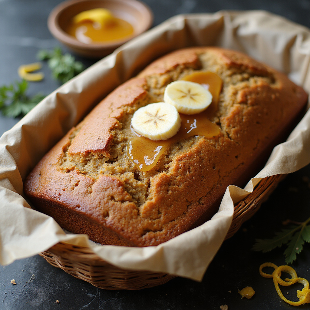 Healthy Banana Bread Recipe: Moist &amp; Nutritious Treat - Drool Recipes