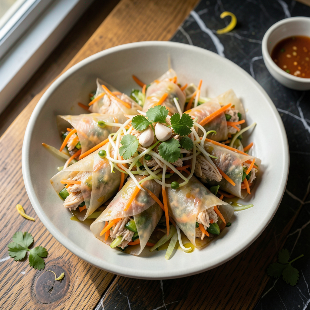 Sandwich Spring Roll Spring Roll Recipe: Crispy Freshness in Every Bite