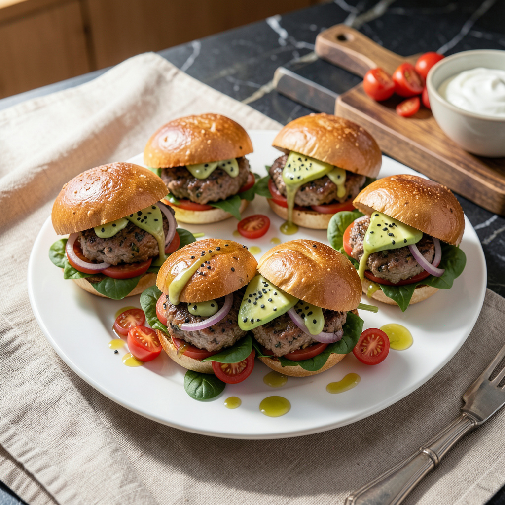 Healthy Sliders Recipe: Nourishing and Flavorful Mini Sandwiches