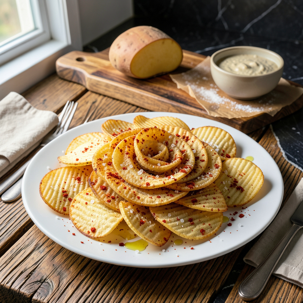 Homemade Pringles Recipe: Crispy, Crunchy Snack in Minutes - Drool Recipes