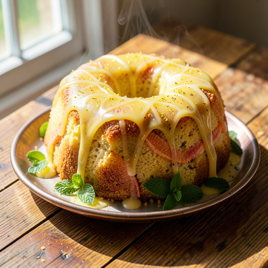 Paula Deen Lemon Pound Cake Recipe: Moist and Zesty Finish