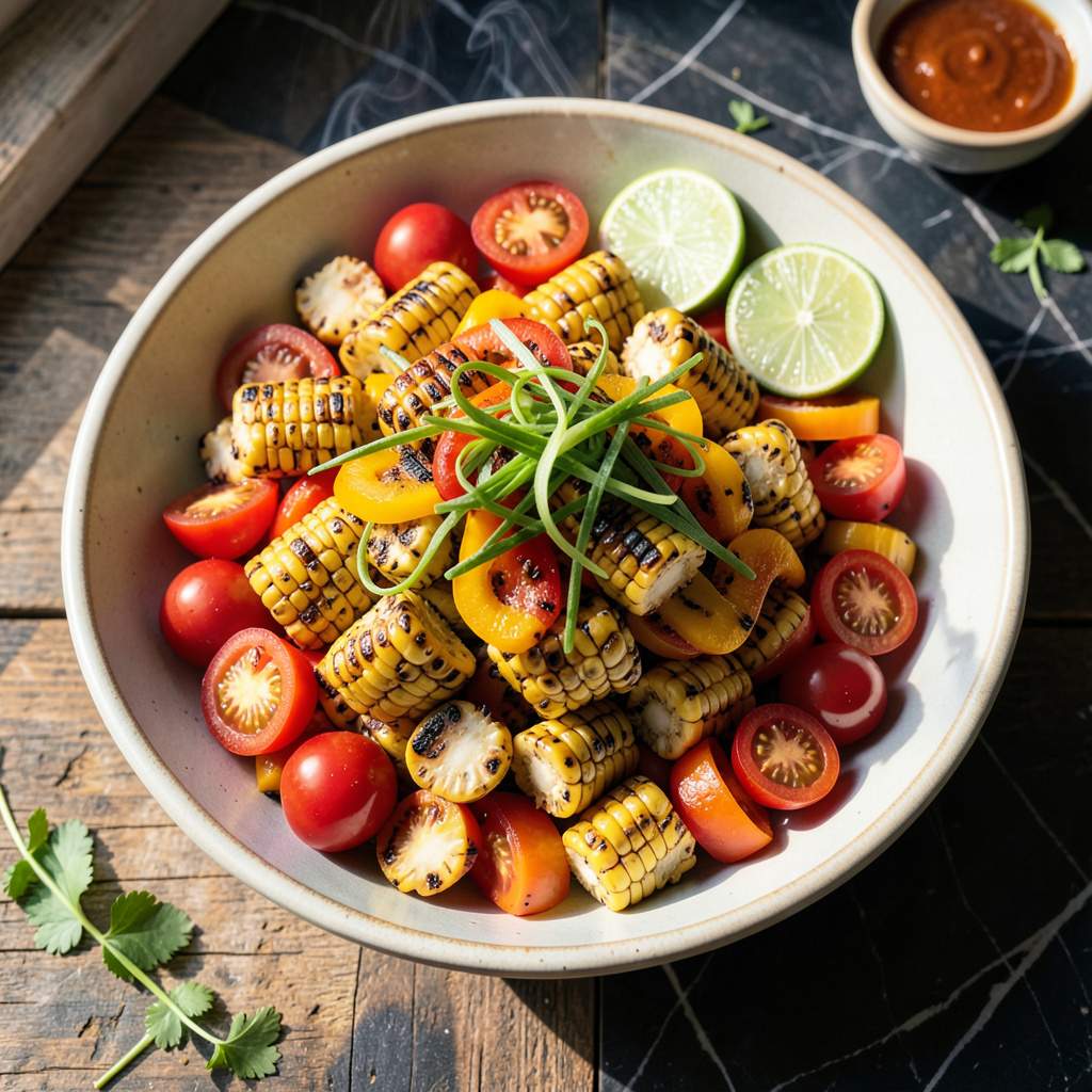 BBQ Corn Salad Recipe: Smoky and Fresh Side for Grilling - Drool Recipes