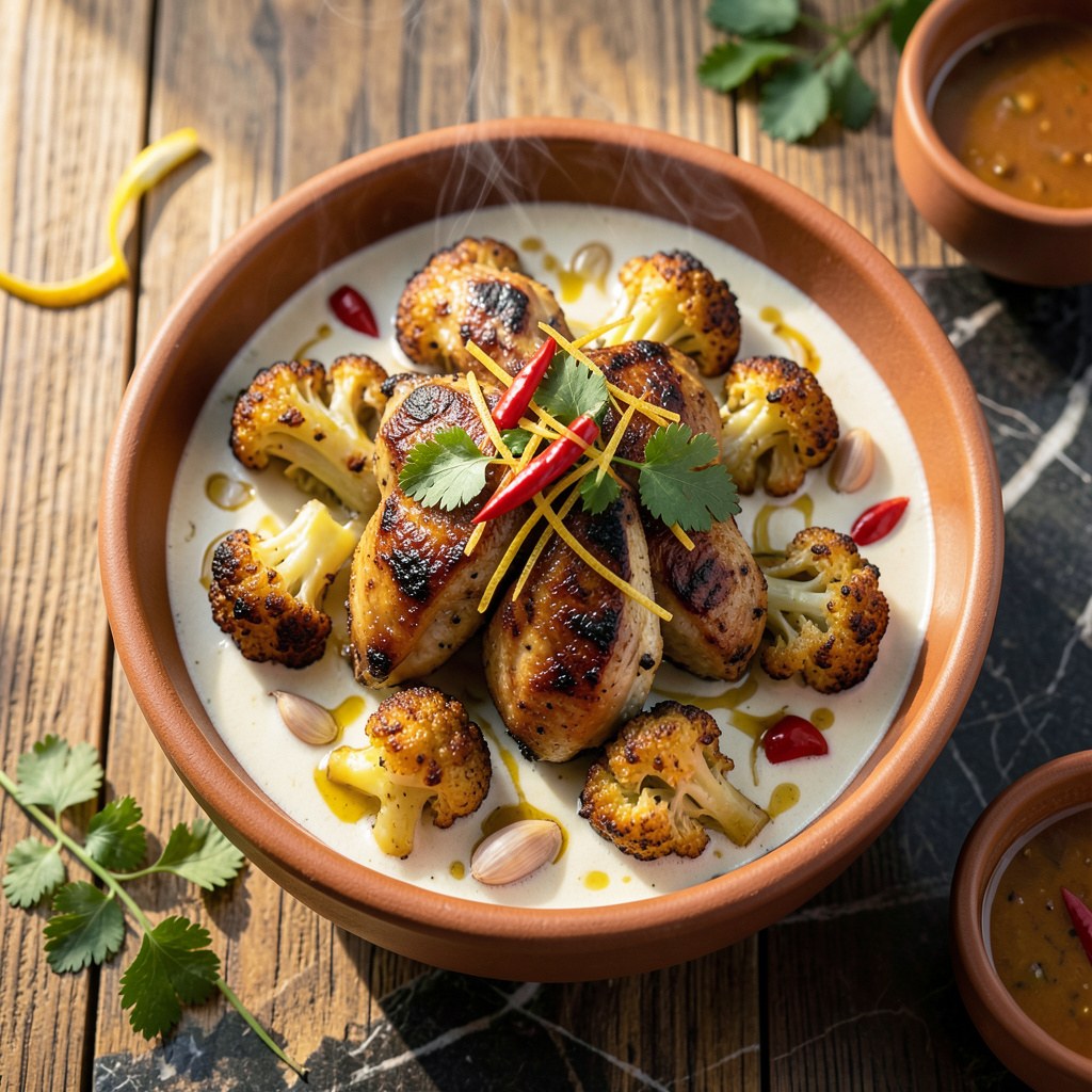 Chicken Cauliflower Curry Recipe: Flavorful and Hearty Weeknight Dinner