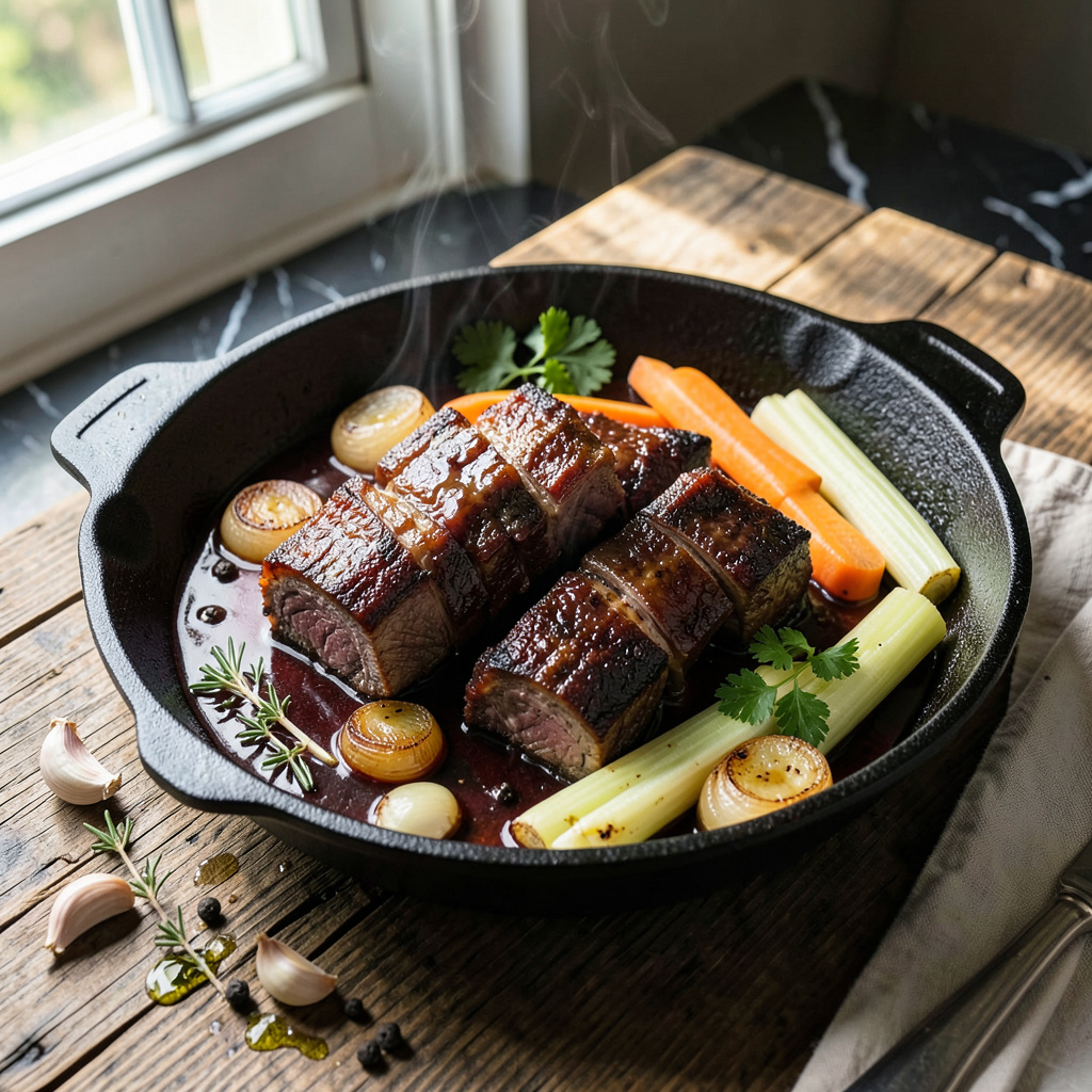 Gordon Ramsay Short Rib Risotto Gordon Ramsay Braised Short Ribs Recipe: Restaurant-Quality Results