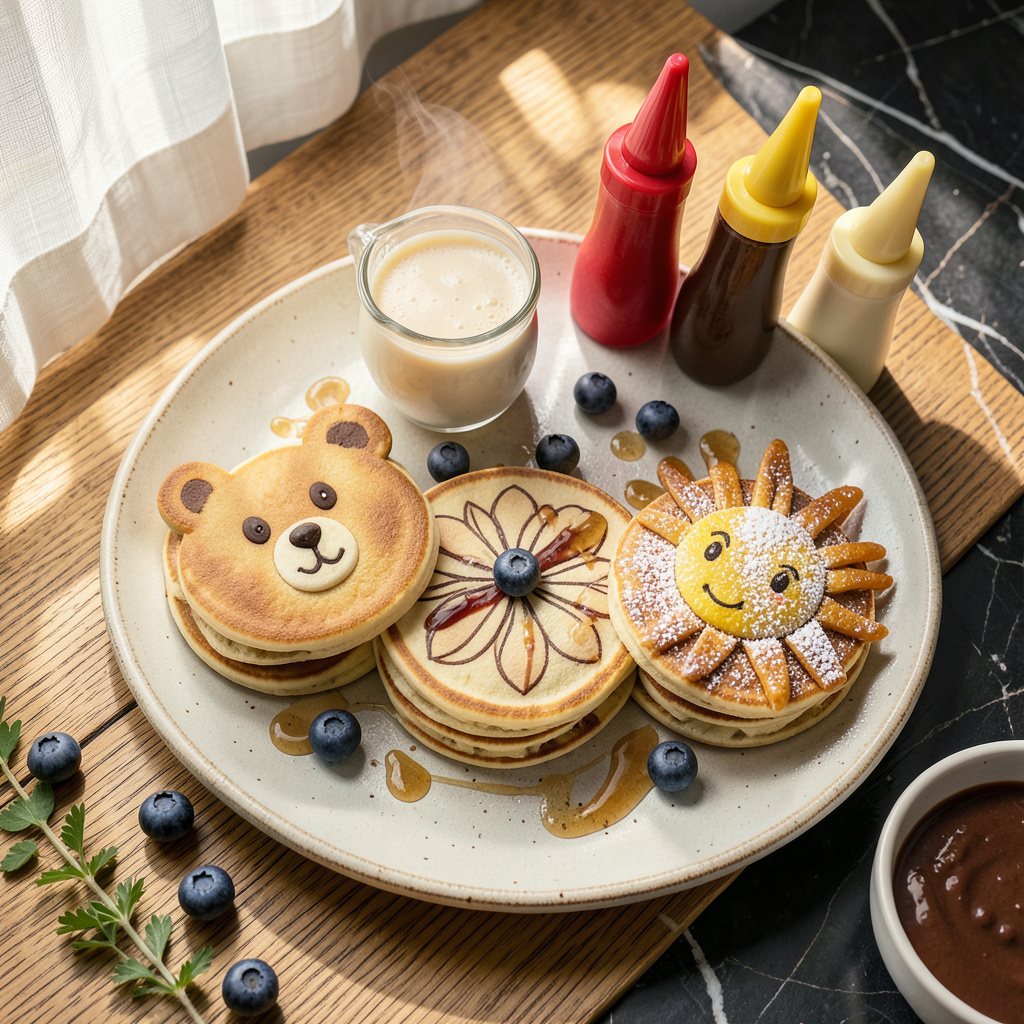 Pancake Art Recipe: Edible Canvas Designs for Breakfast Fun