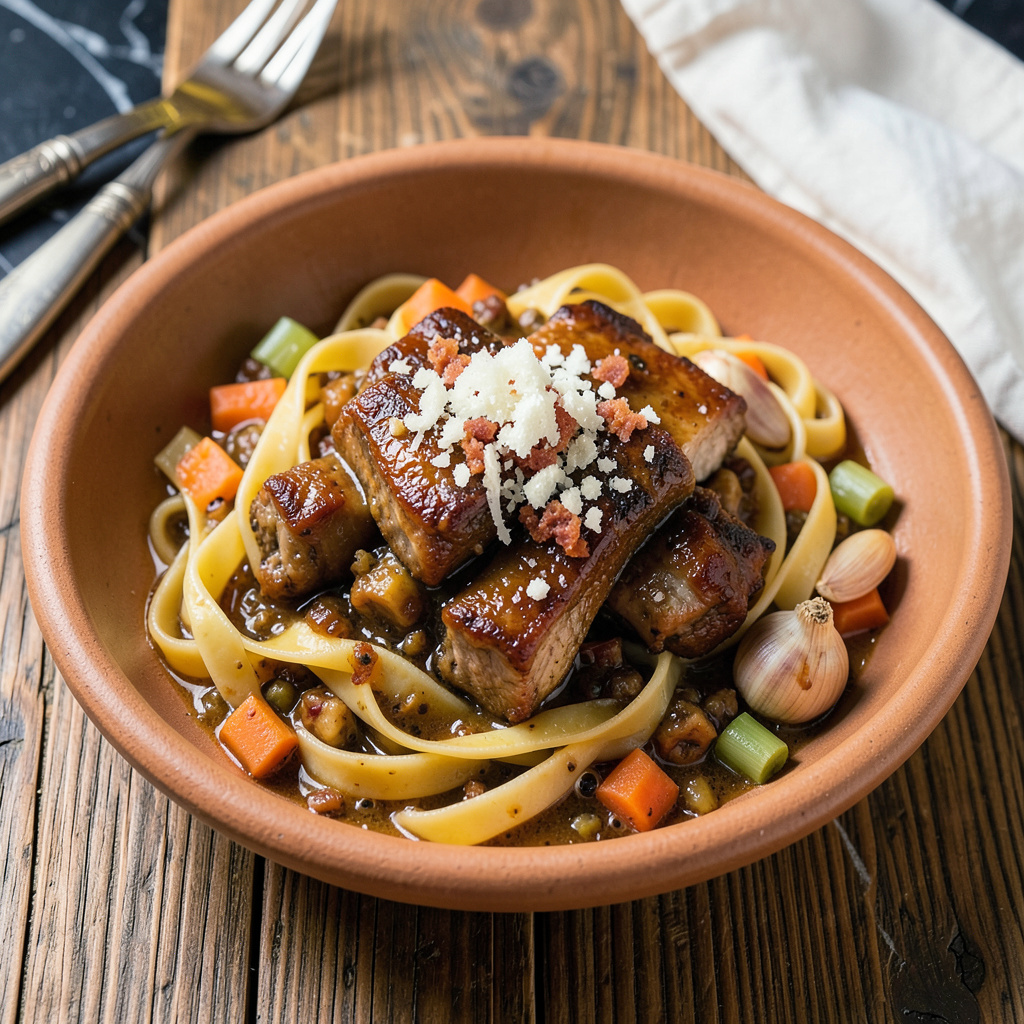 Pork Ragu Recipe: Slow-Simmered Richness Over Pasta Perfection