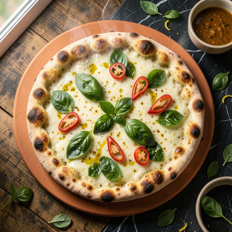 Thai Basil Pizza: Crispy and Flavorful Fusion in 20 Minutes - Drool Recipes