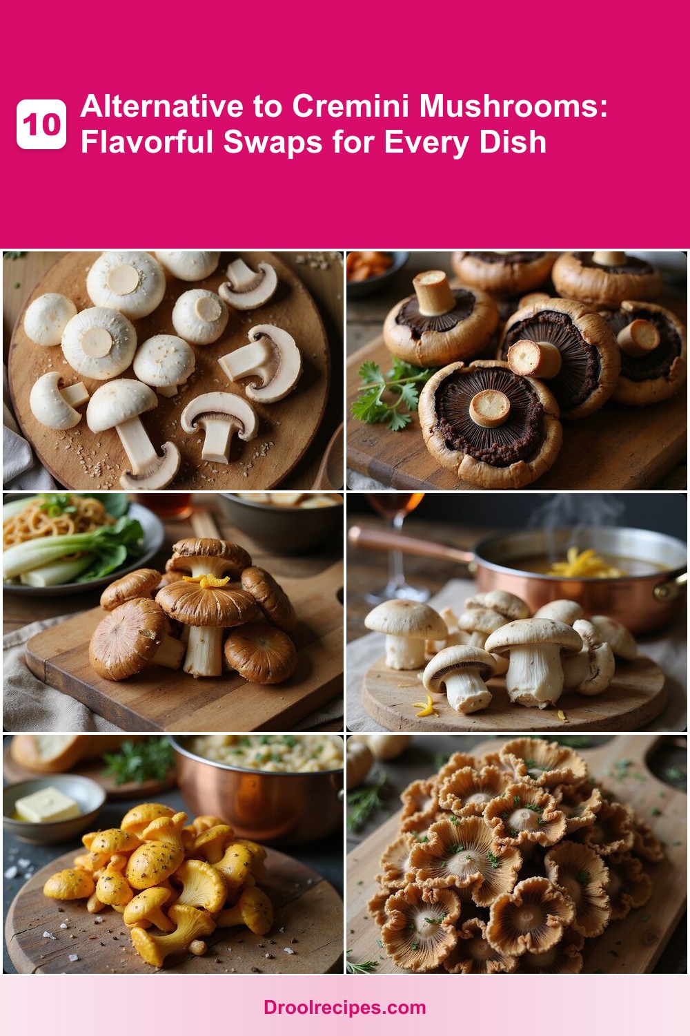 10 Alternative to Cremini Mushrooms: Flavorful Swaps for Every Dish