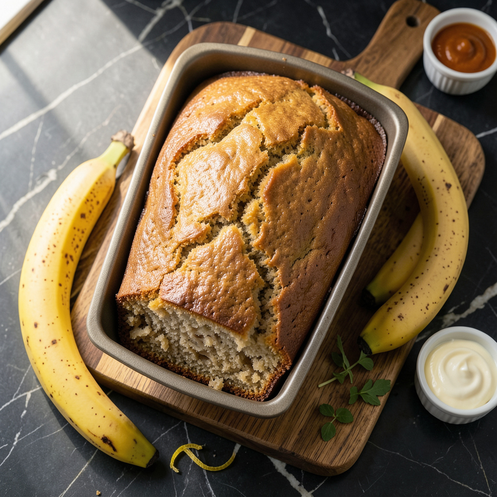 Banana Bread Recipe for Bread Machine: Hands-Free Moist and Fluffy Loaf