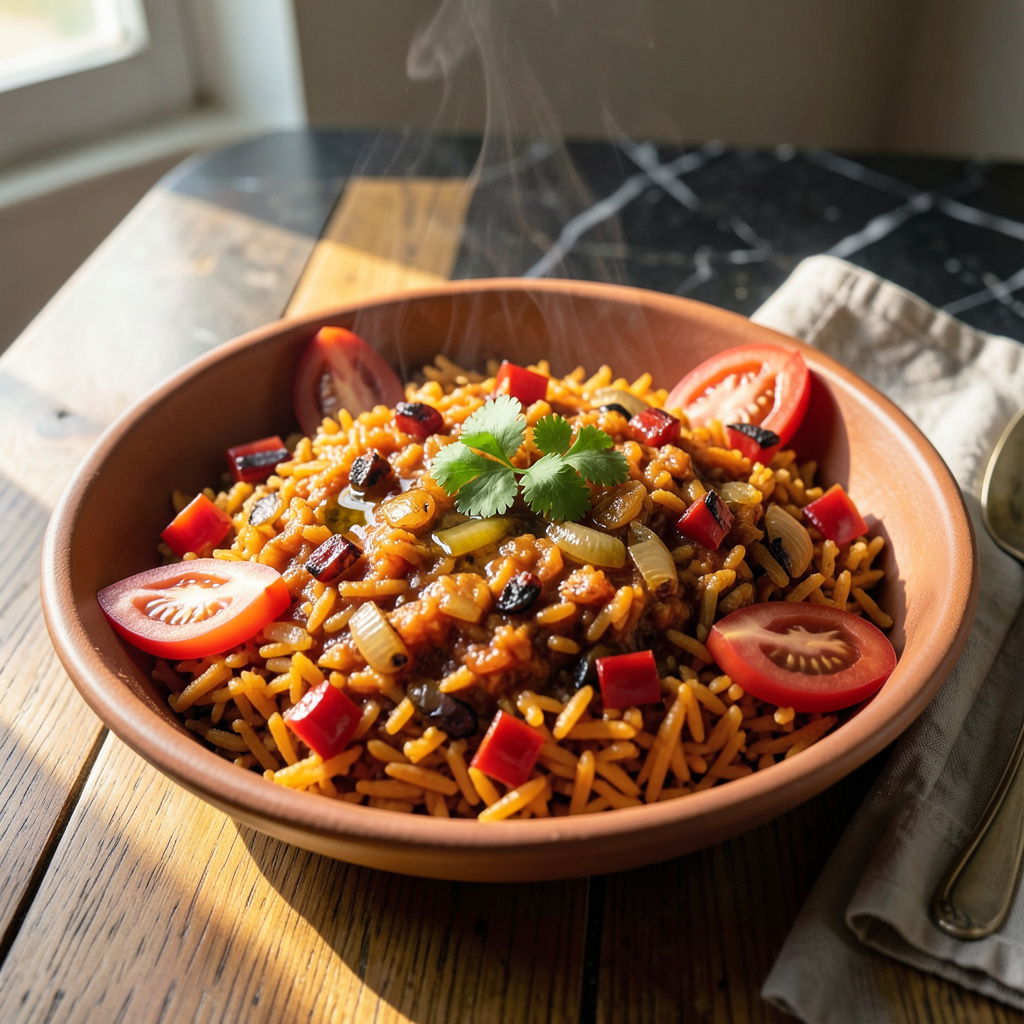 Jollof Rice Recipe Ghana: West African One-Pot Flavor Explosion