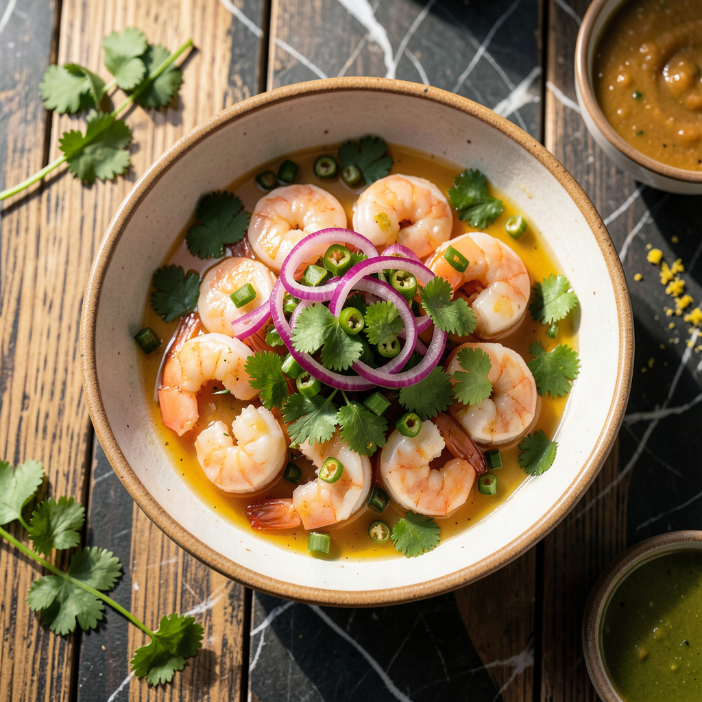 Shrimp Ceviche Recipe Mexican: Zesty Citrus Marinade With Fresh Seafood