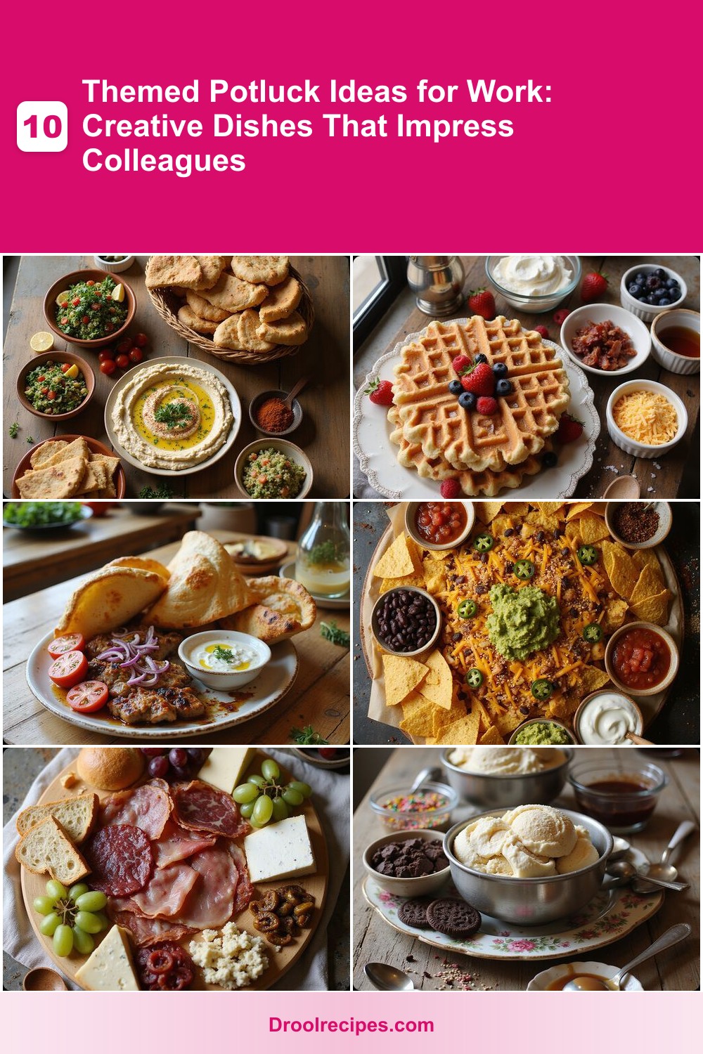 10 Themed Potluck Ideas for Work: Creative Dishes That Impress Colleagues